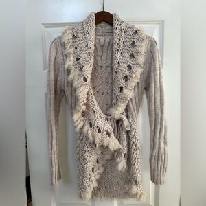 Lucy & Co Tie front cardigan
